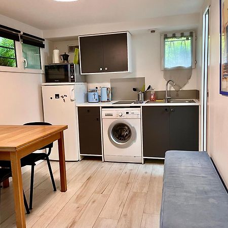 Appartement Cosy, Independant Avec Jardin Meudon Bagian luar foto