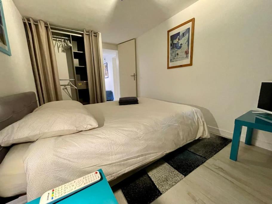 Appartement Cosy, Independant Avec Jardin Meudon Bagian luar foto