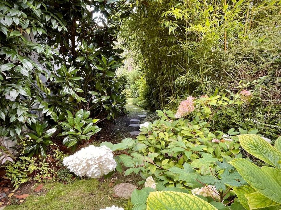 Appartement Cosy, Independant Avec Jardin Meudon Bagian luar foto
